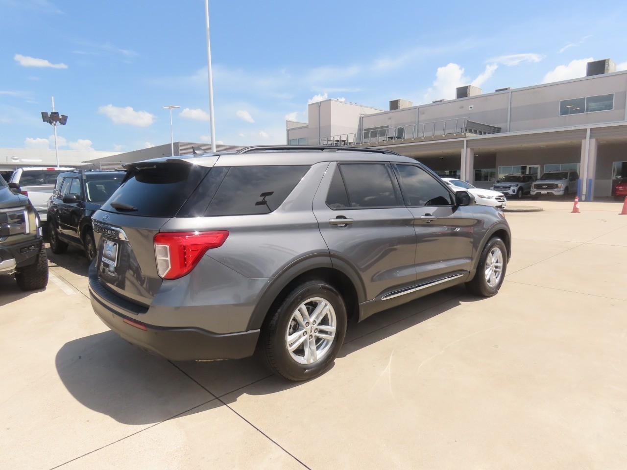 2023 Ford Explorer XLT Carbonized Gray Metallic at Planet Ford
