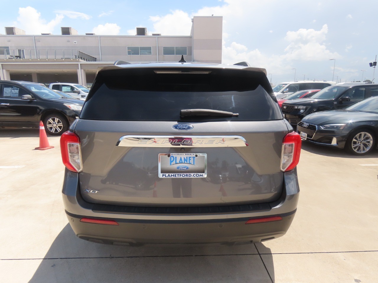 2023 Ford Explorer XLT Carbonized Gray Metallic at Planet Ford