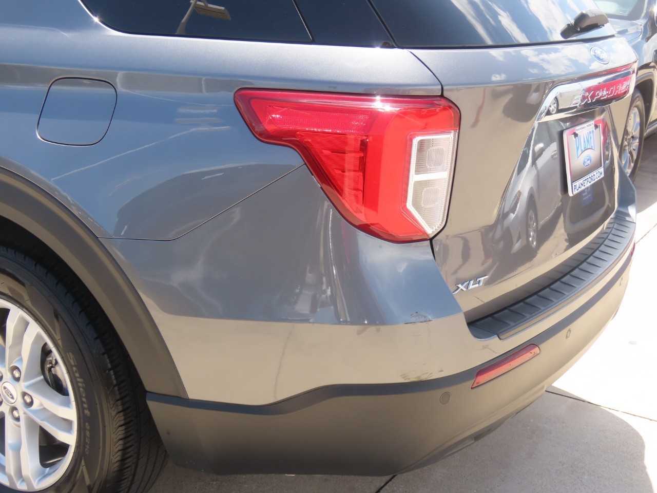 2023 Ford Explorer XLT Carbonized Gray Metallic at Planet Ford