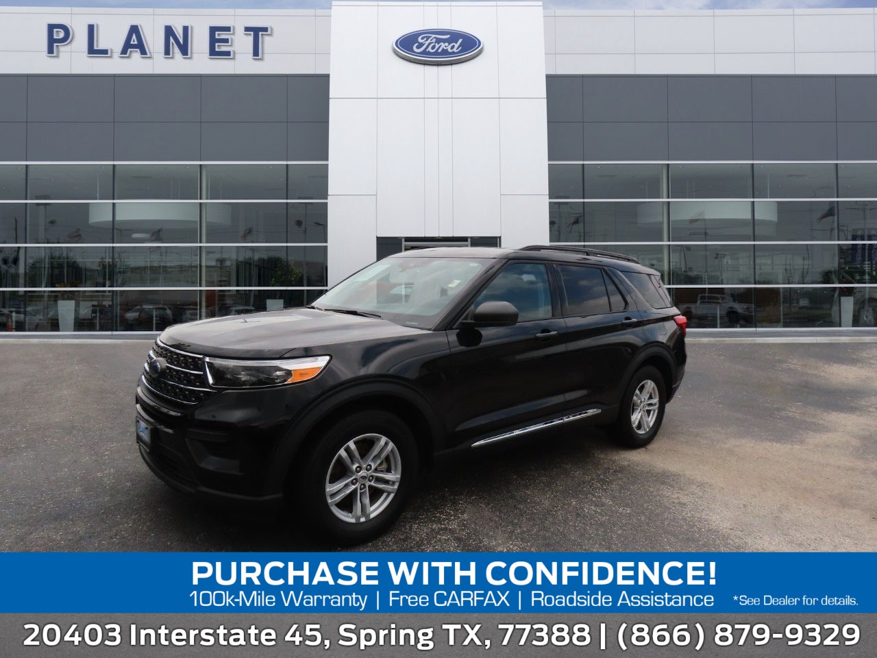 used 2024 Ford Explorer car, priced at $32,999