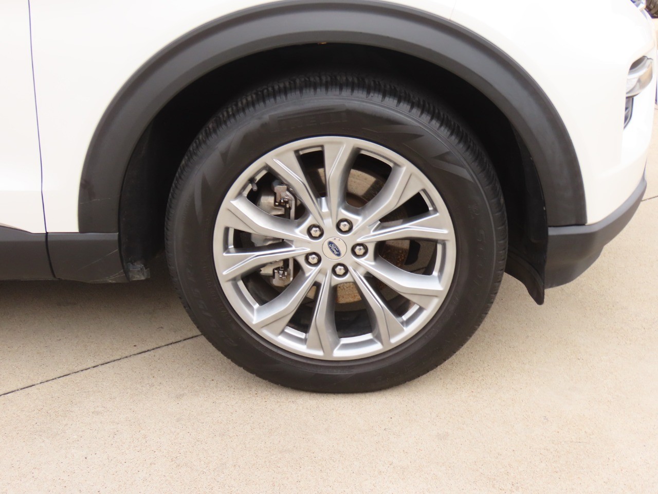 2022 Ford Explorer XLT Star White Metallic Tri-Coat at Planet Ford