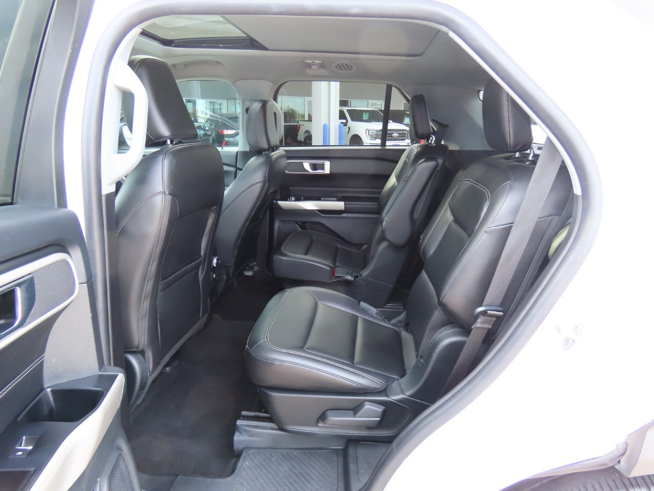 2022 Ford Explorer XLT Star White Metallic Tri-Coat at Planet Ford