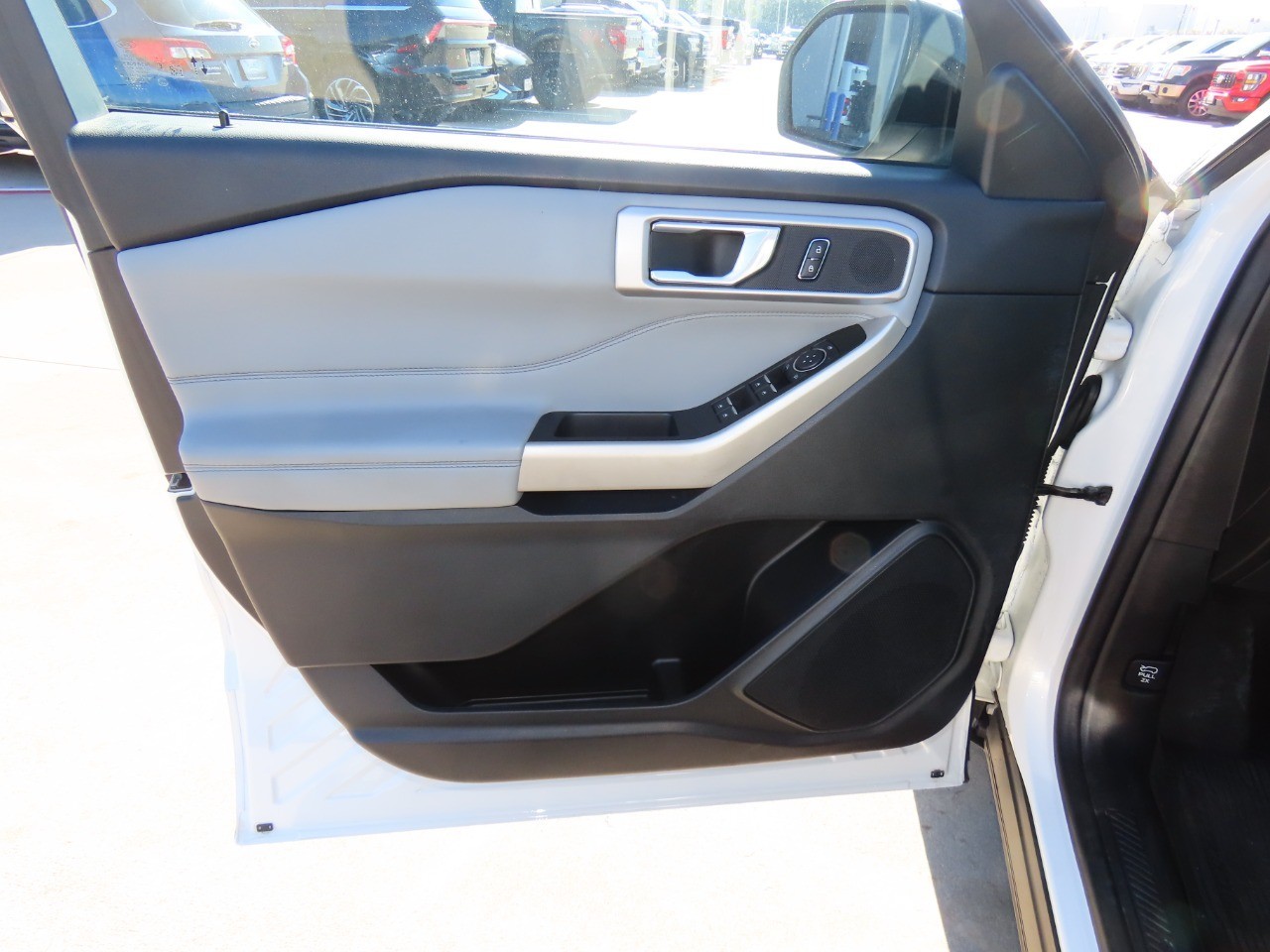 2022 Ford Explorer XLT Star White Metallic Tri-Coat at Planet Ford