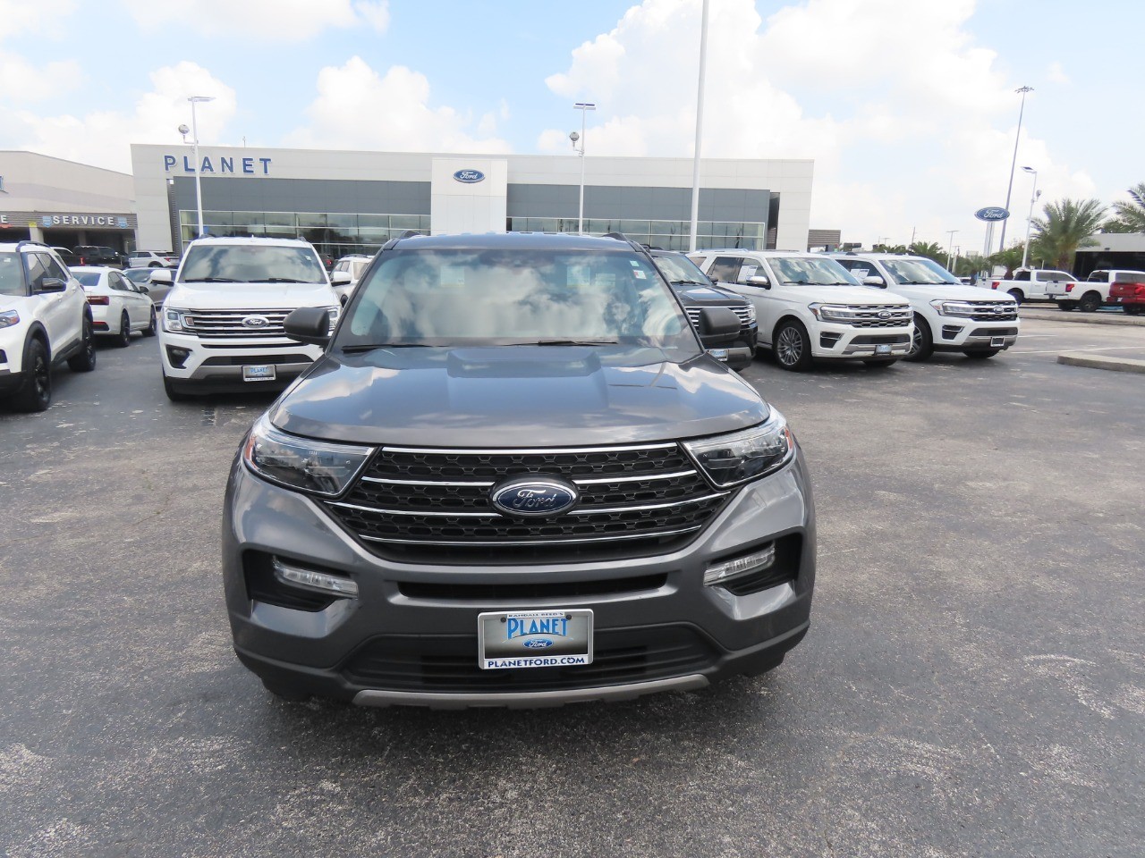 2022 Ford Explorer XLT Carbonized Gray Metallic at Planet Ford