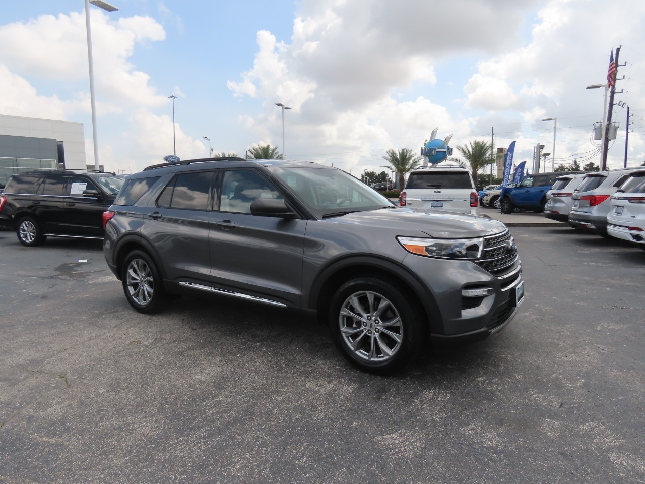 2022 Ford Explorer XLT Carbonized Gray Metallic at Planet Ford
