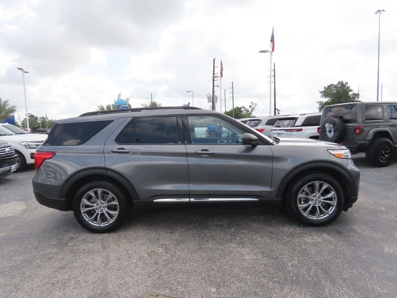 2022 Ford Explorer XLT Carbonized Gray Metallic at Planet Ford