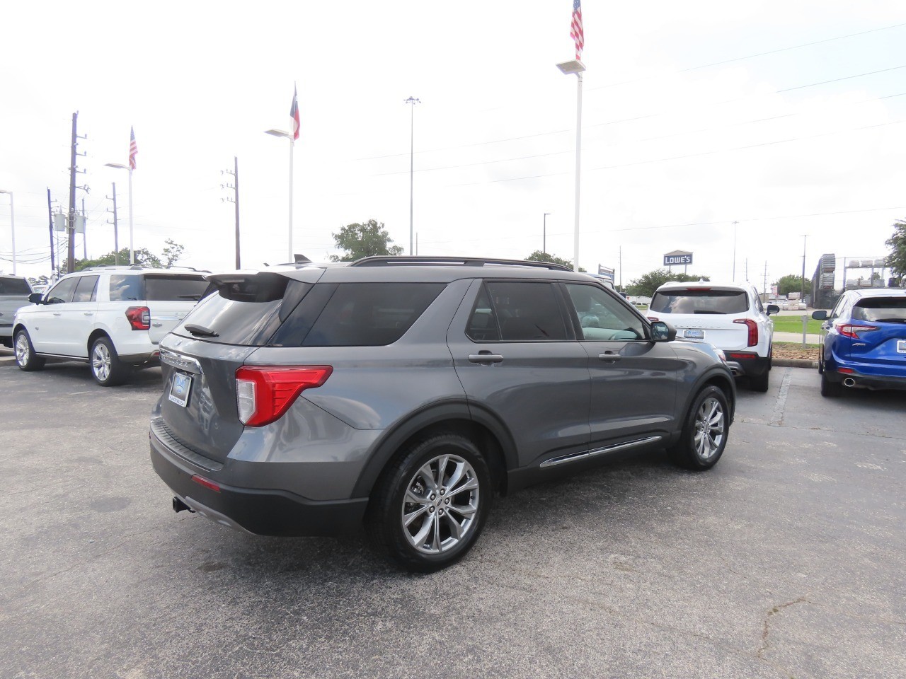 2022 Ford Explorer XLT Carbonized Gray Metallic at Planet Ford