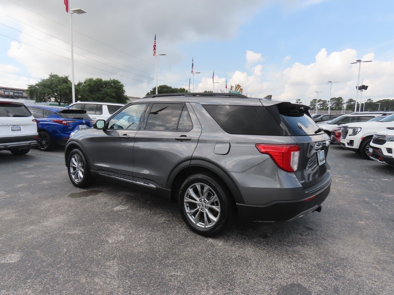 2022 Ford Explorer XLT Carbonized Gray Metallic at Planet Ford