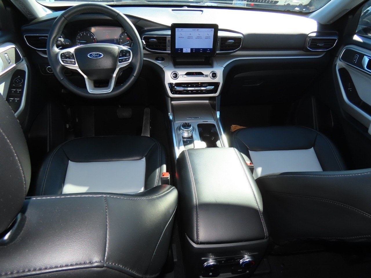 2023 Ford Explorer XLT Agate Black Metallic at Planet Ford