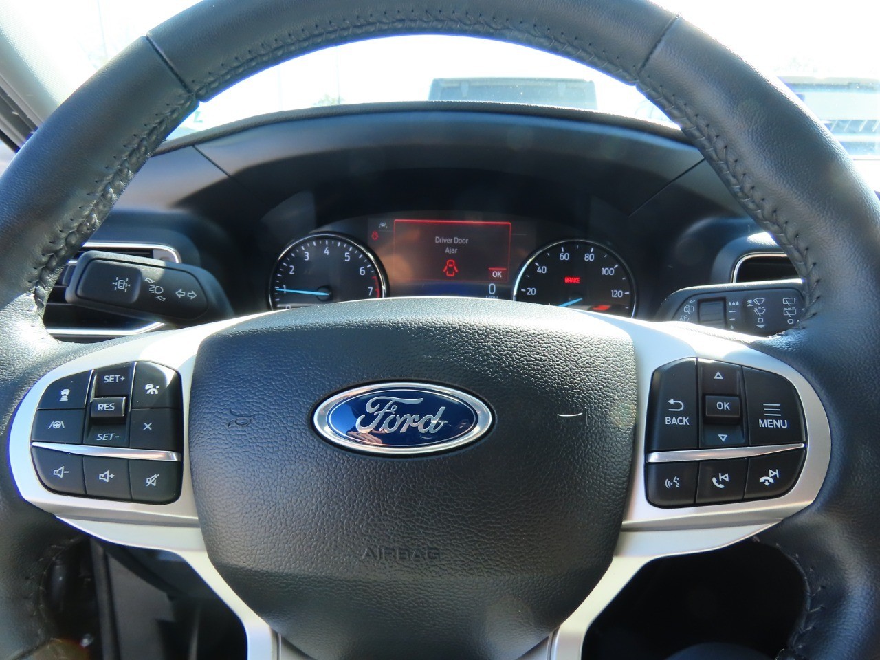 2023 Ford Explorer XLT Agate Black Metallic at Planet Ford