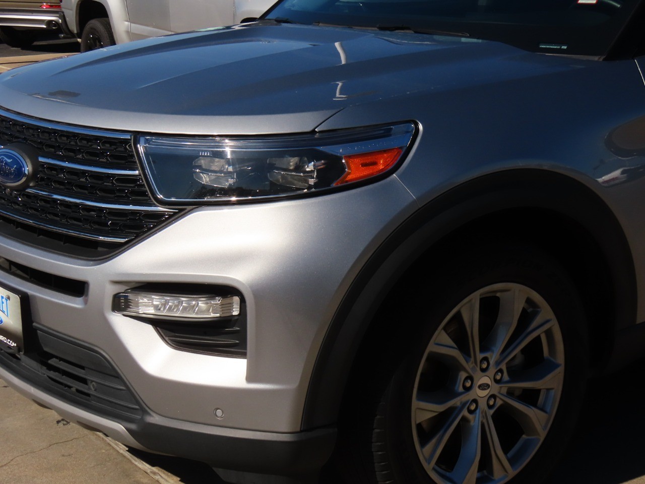 2022 Ford Explorer XLT Iconic Silver Metallic at Planet Ford