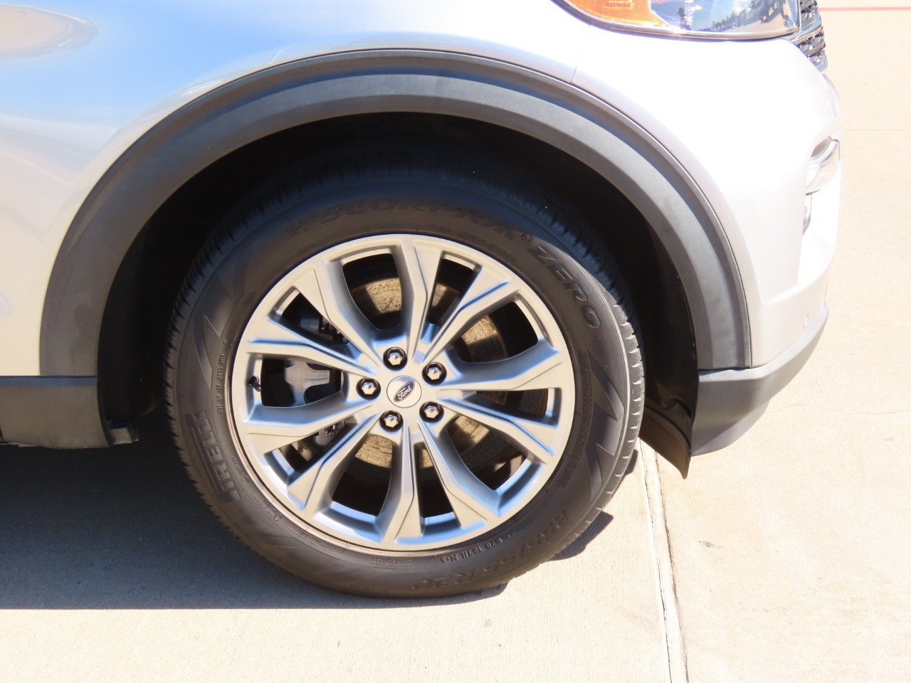 2022 Ford Explorer XLT Iconic Silver Metallic at Planet Ford
