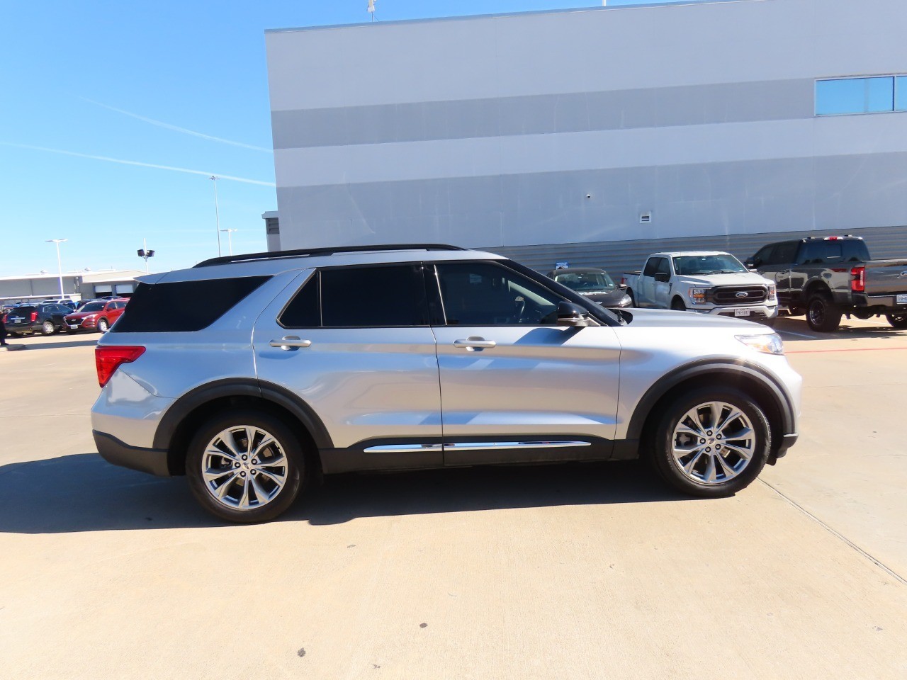 2022 Ford Explorer XLT Iconic Silver Metallic at Planet Ford