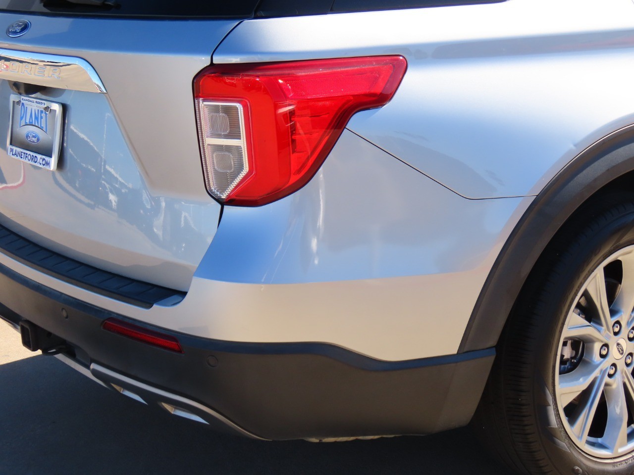 2022 Ford Explorer XLT Iconic Silver Metallic at Planet Ford