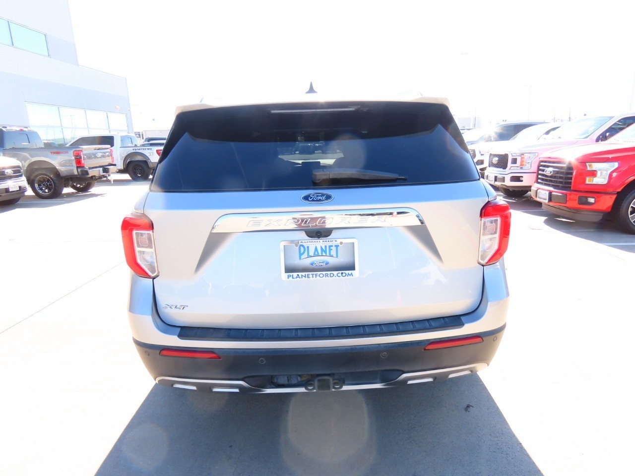 2022 Ford Explorer XLT Iconic Silver Metallic at Planet Ford