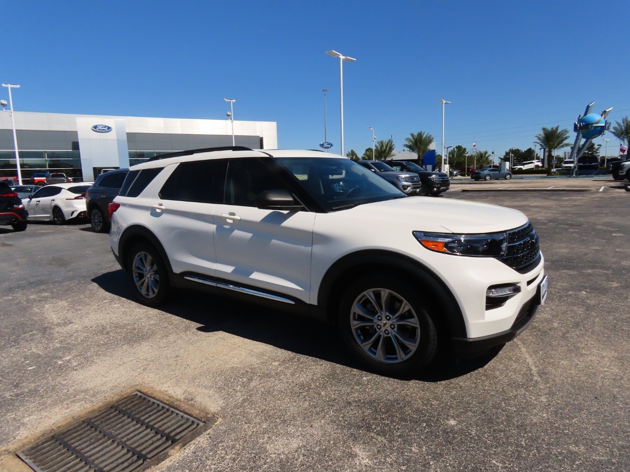 used 2023 Ford Explorer car, priced at $24,999
