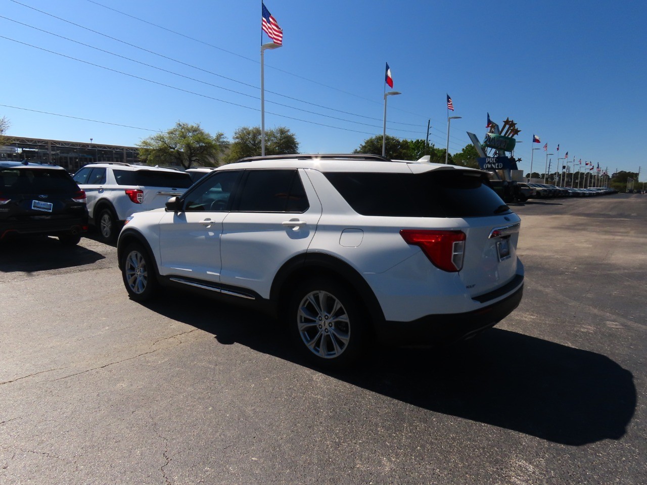 used 2023 Ford Explorer car, priced at $24,999