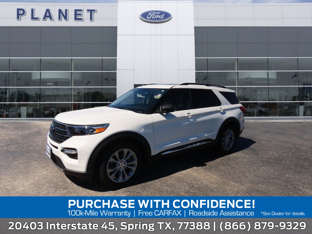 used 2023 Ford Explorer car, priced at $24,999