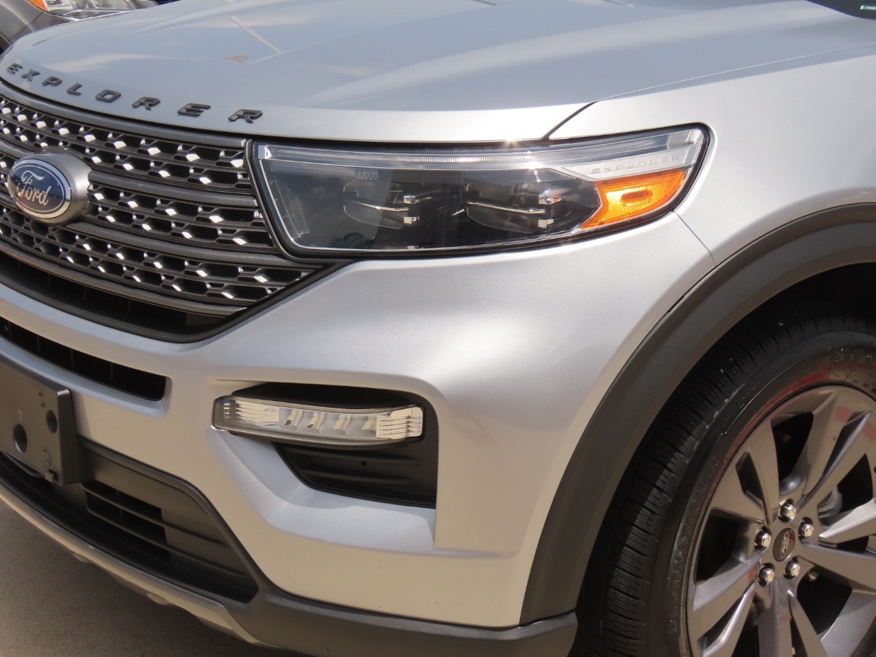 2022 Ford Explorer XLT Iconic Silver Metallic at Planet Ford