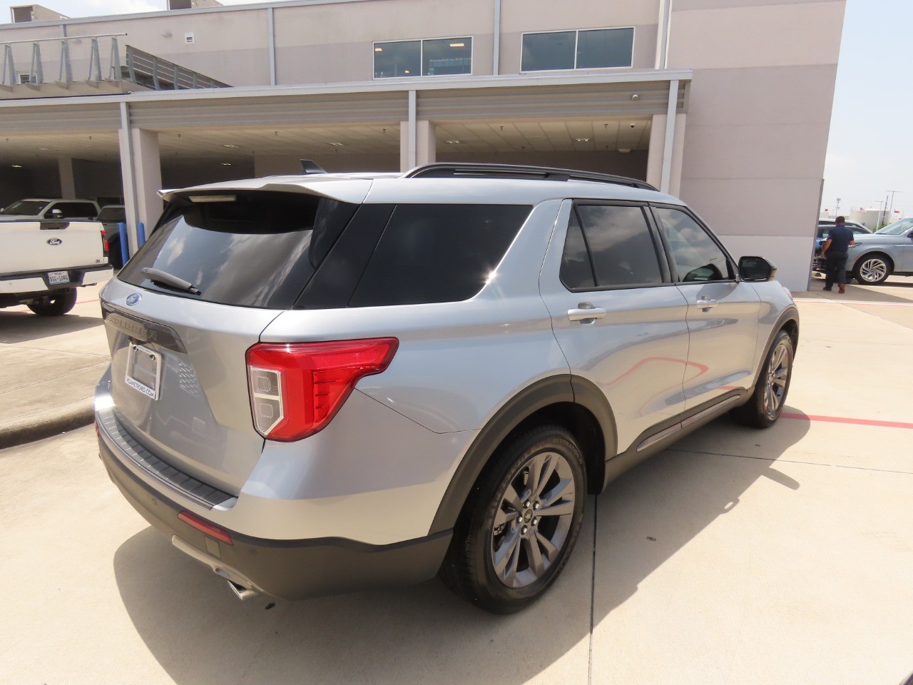 2022 Ford Explorer XLT Iconic Silver Metallic at Planet Ford