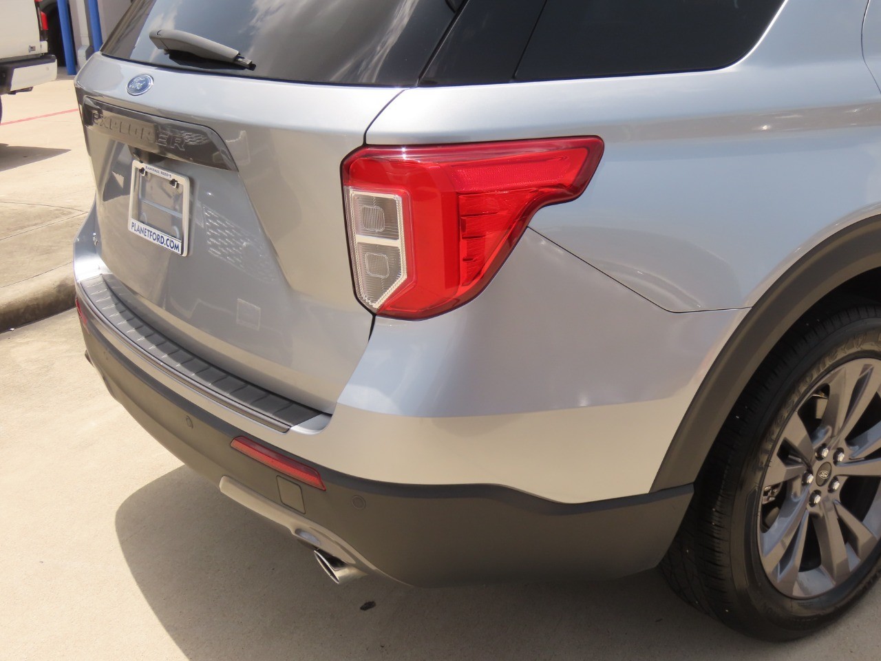 2022 Ford Explorer XLT Iconic Silver Metallic at Planet Ford