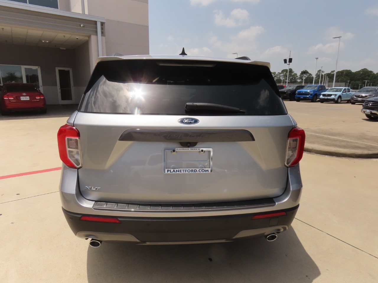 2022 Ford Explorer XLT Iconic Silver Metallic at Planet Ford
