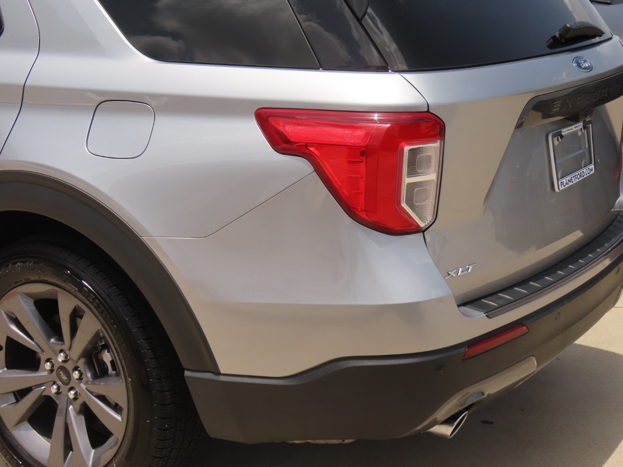 2022 Ford Explorer XLT Iconic Silver Metallic at Planet Ford