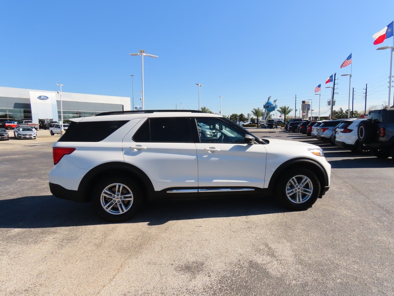 used 2023 Ford Explorer car, priced at $28,999