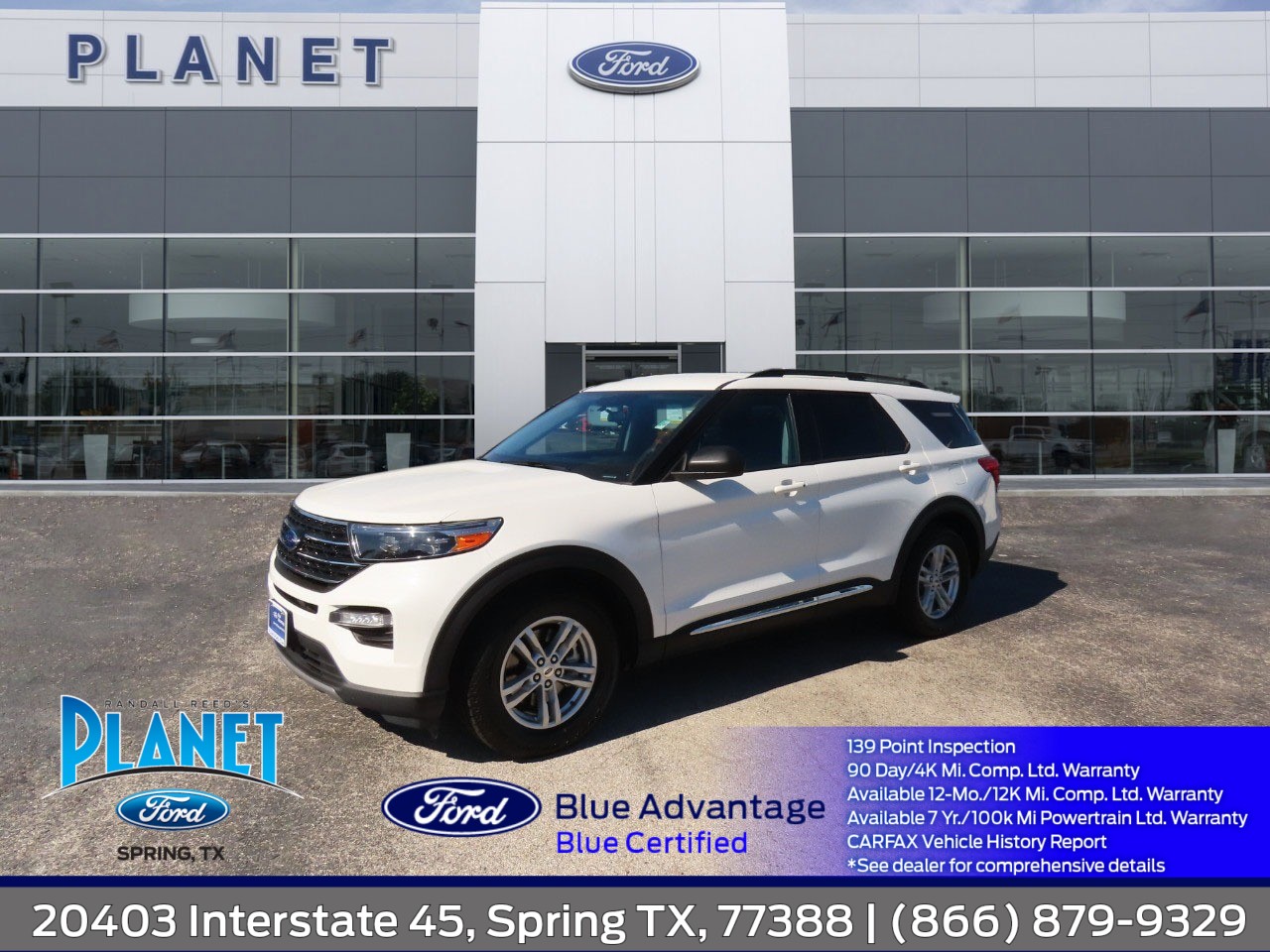 used 2023 Ford Explorer car, priced at $28,999
