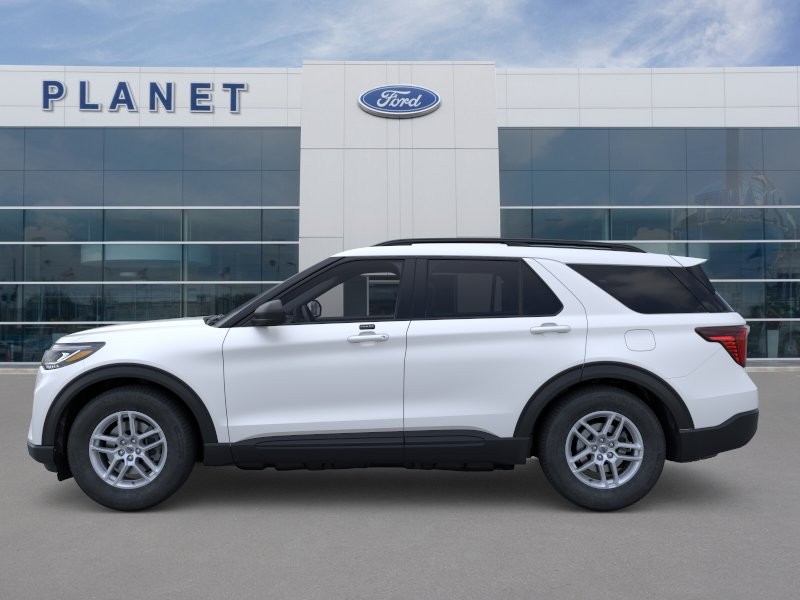 2026 Ford Explorer Active w/200A Pkg Star White Metallic Tri-Coat at Planet Ford
