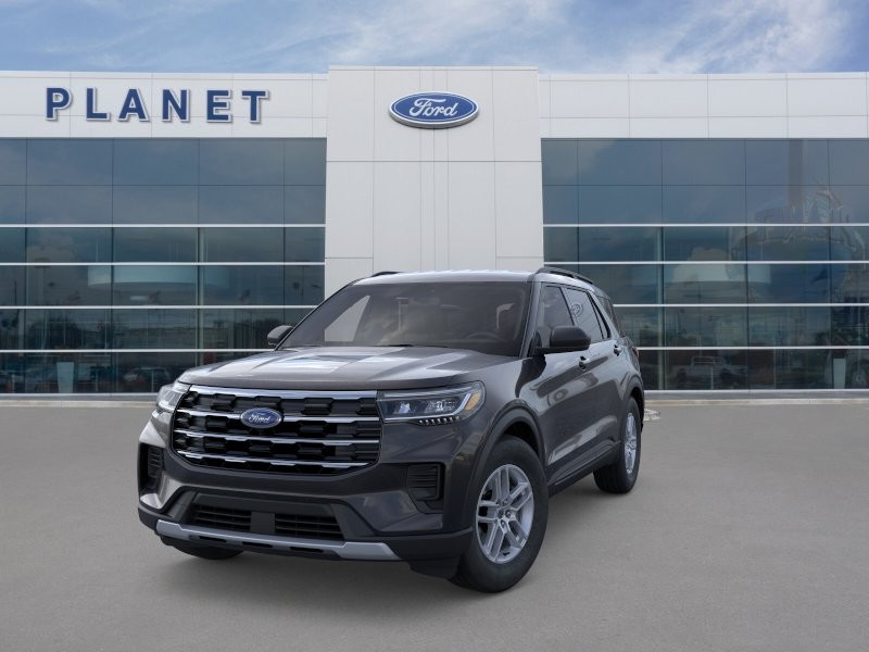 2026 Ford Explorer Active w/200A Pkg Agate Black Metallic at Planet Ford