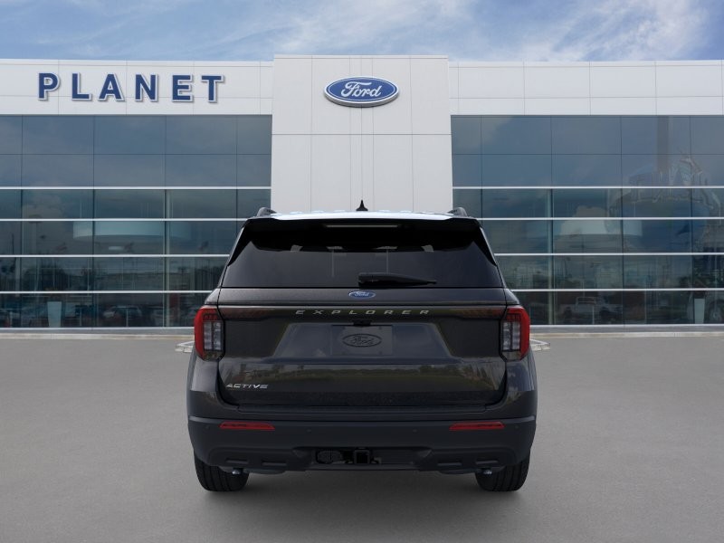2026 Ford Explorer Active w/200A Pkg Agate Black Metallic at Planet Ford