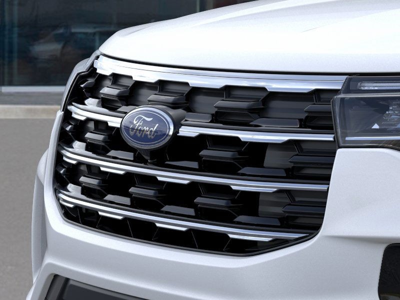 2025 Ford Explorer Active Star White Metallic Tri-Coat at Planet Ford