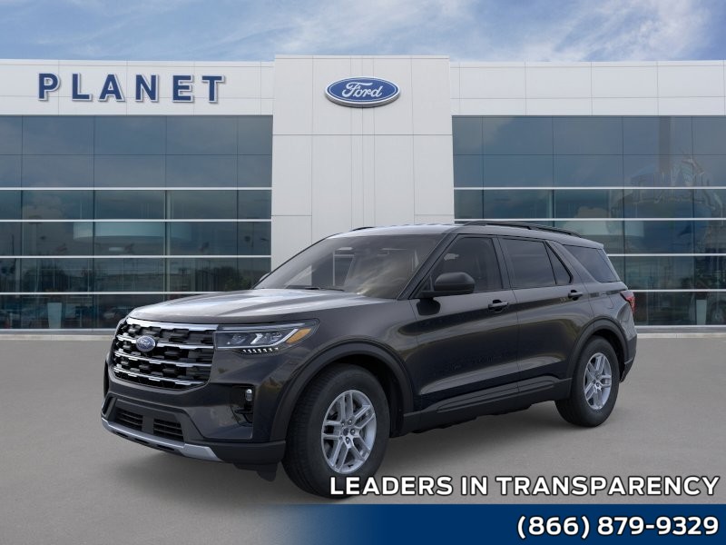 2026 Ford Explorer Active w/200A Pkg Agate Black Metallic at Planet Ford
