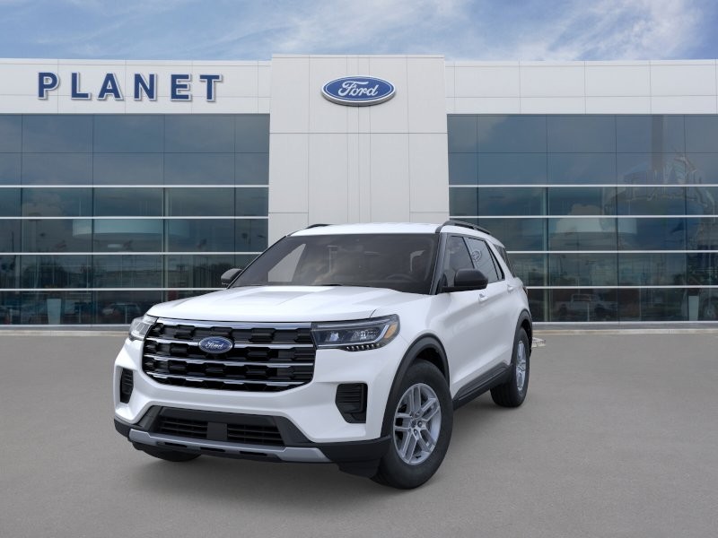 2026 Ford Explorer Active w/200A Pkg Star White Metallic Tri-Coat at Planet Ford