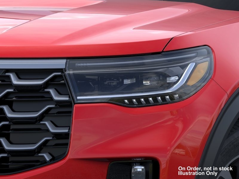 2026 Ford Explorer Platinum Rapid Red Metallic Tinted Clearcoat at Planet Ford