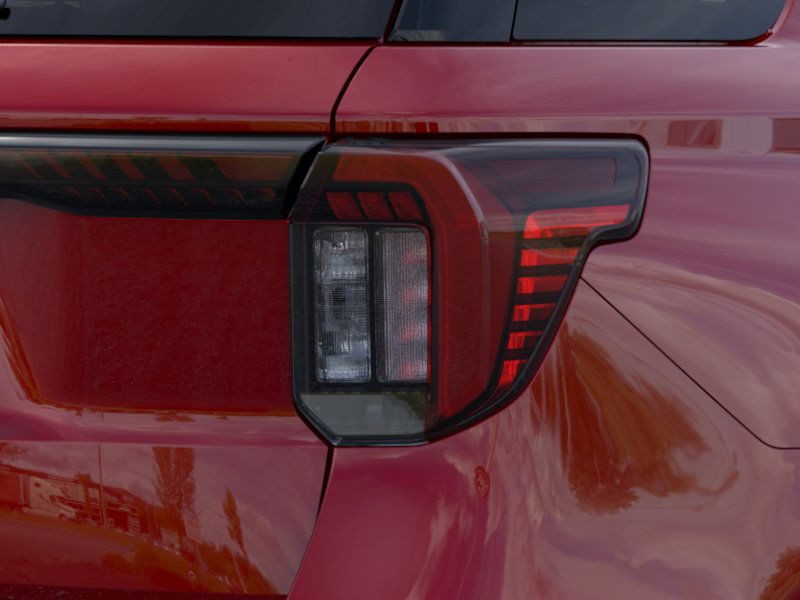 2026 Ford Explorer Platinum Rapid Red Metallic Tinted Clearcoat at Planet Ford