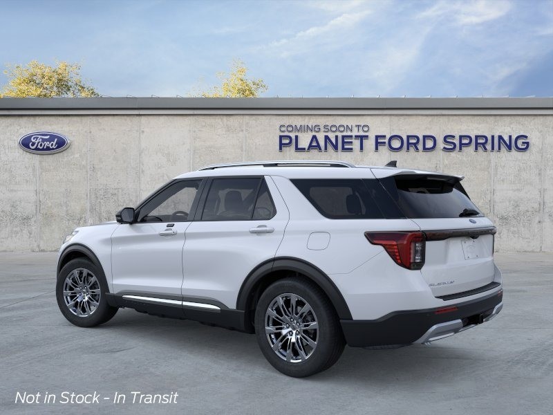 2027 Ford Explorer Platinum Avalanche Gray at Planet Ford