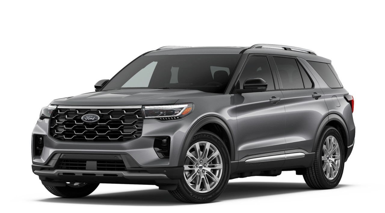 2026 Ford Explorer Platinum Carbonized Gray Metallic at Planet Ford