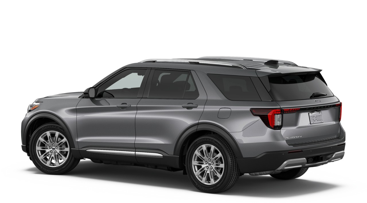 2026 Ford Explorer Platinum Carbonized Gray Metallic at Planet Ford