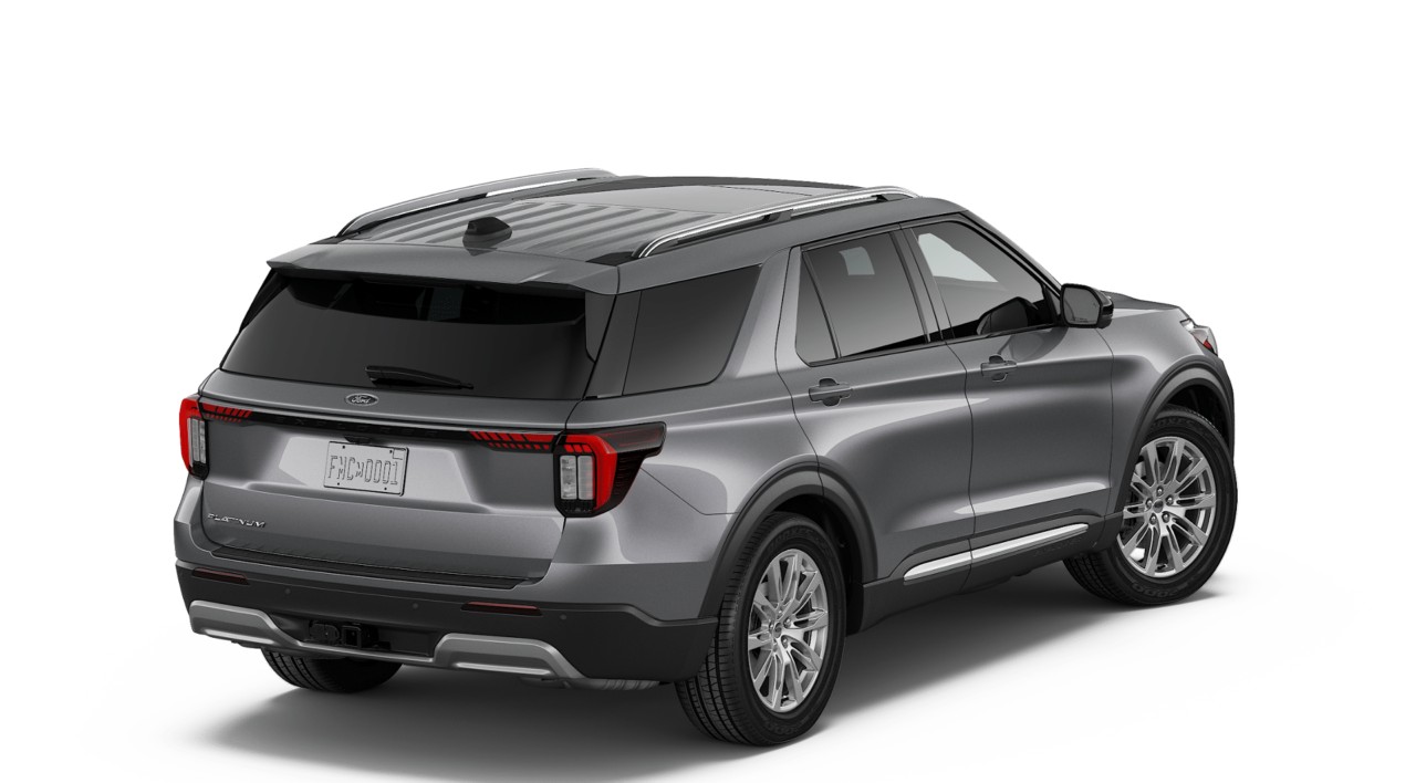 2026 Ford Explorer Platinum Carbonized Gray Metallic at Planet Ford