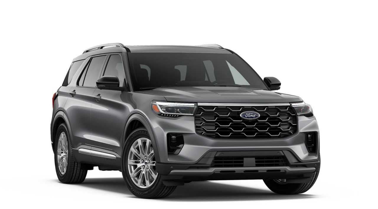 2026 Ford Explorer Platinum Carbonized Gray Metallic at Planet Ford