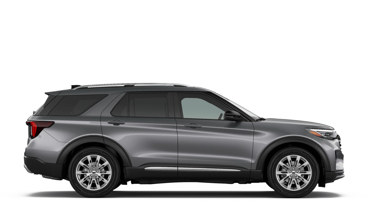 2026 Ford Explorer Platinum Carbonized Gray Metallic at Planet Ford