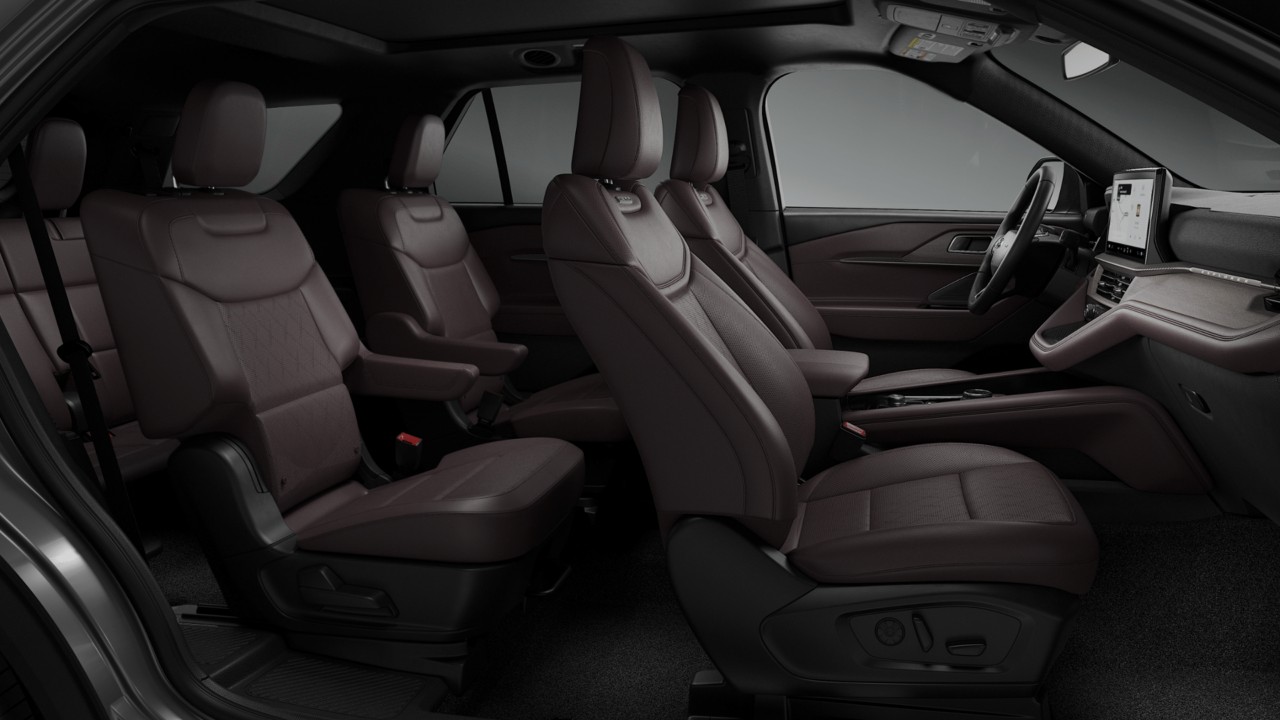 2026 Ford Explorer Platinum Carbonized Gray Metallic at Planet Ford