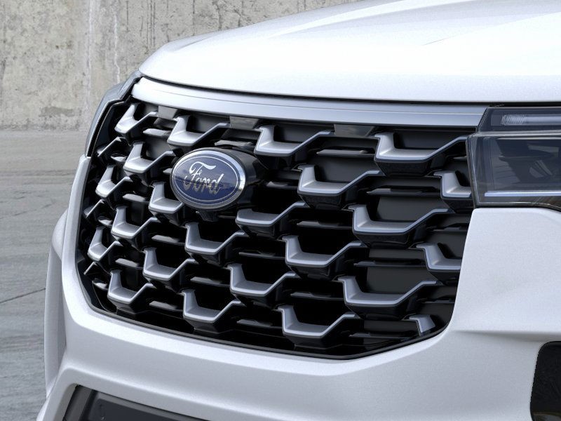 2026 Ford Explorer Platinum Star White Metallic Tri-Coat at Planet Ford