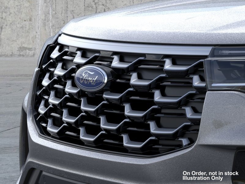 2026 Ford Explorer Platinum Carbonized Gray Metallic at Planet Ford