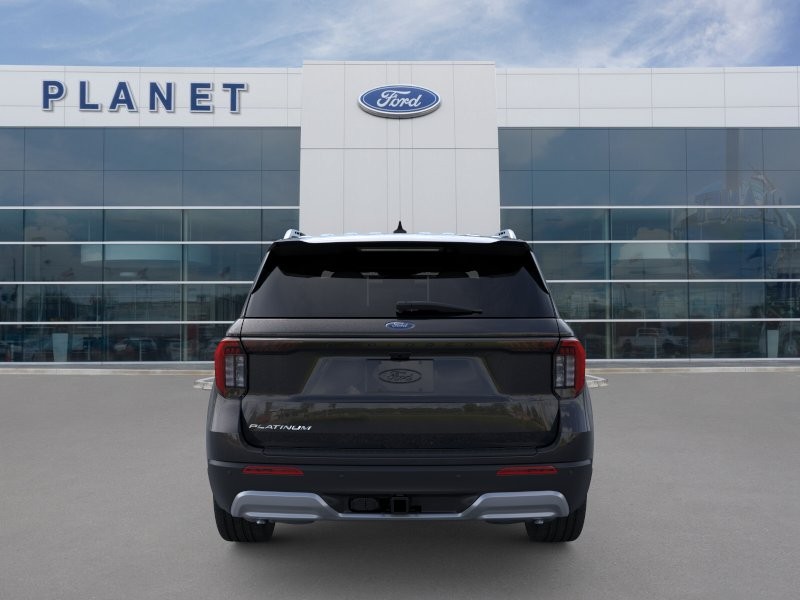 2026 Ford Explorer Platinum Agate Black Metallic at Planet Ford