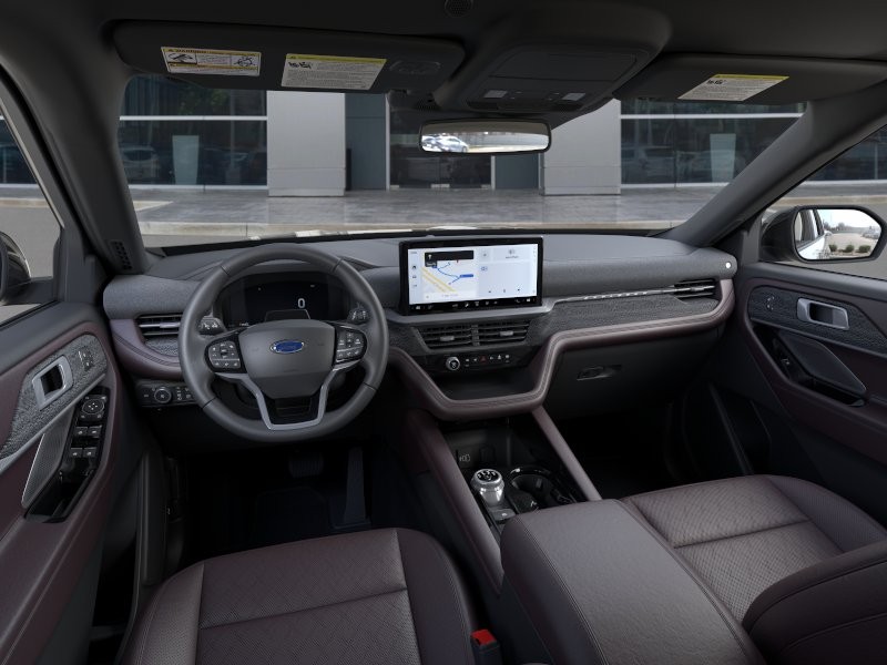 2026 Ford Explorer Platinum Agate Black Metallic at Planet Ford