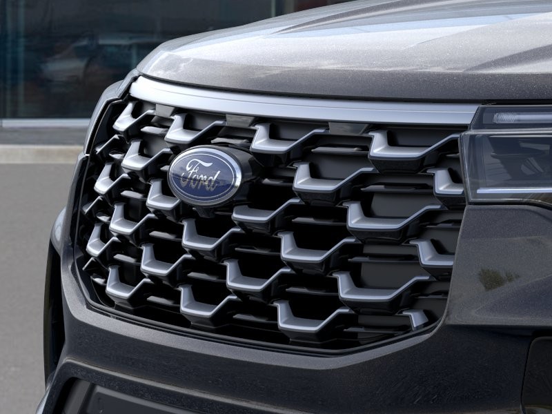 2026 Ford Explorer Platinum Agate Black Metallic at Planet Ford