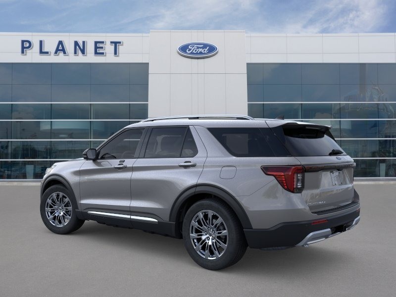 2026 Ford Explorer Platinum Carbonized Gray Metallic at Planet Ford